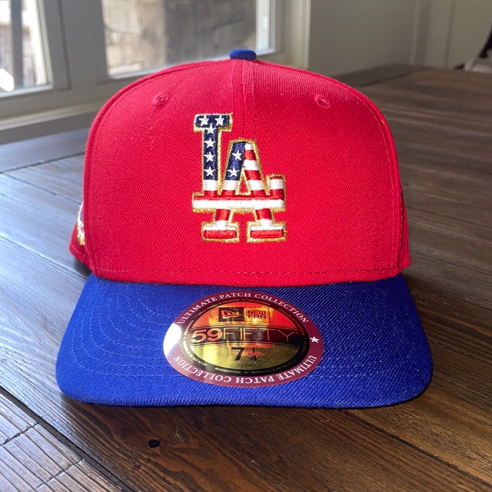 MLB New Era LA Dodgers Fitted Cap Size 7-1/4